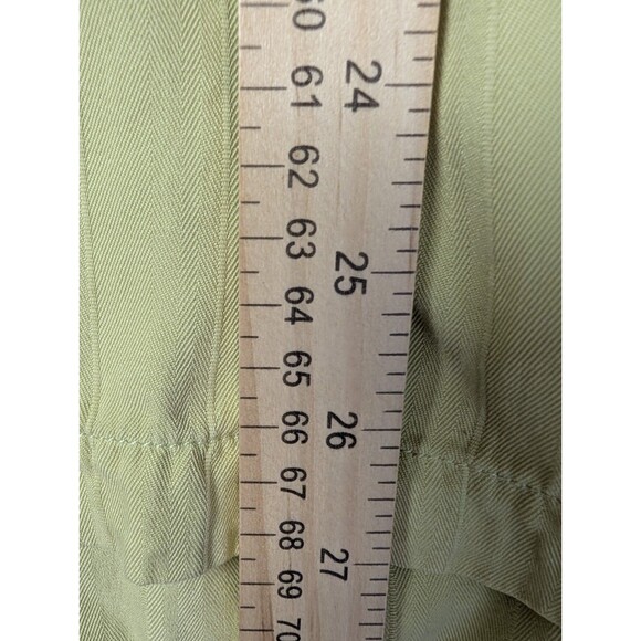 Tommy Bahama Shirt Mens XL Yellow Lime Silk Button Up Short Sleeve Hawaiian - Picture 8 of 11